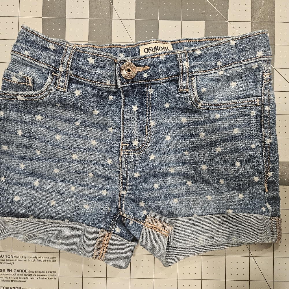 OshKosh B'gosh Blue Star Denim Shorts